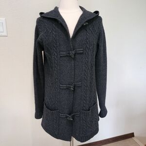 Vintage Ralph Lauren Cardigan Toggle Closure Merino Wool/Cashmere/Angora size S